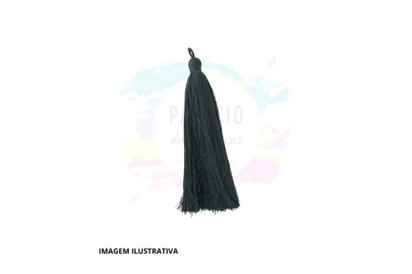 TASSEL BIG 20CM PRETO 