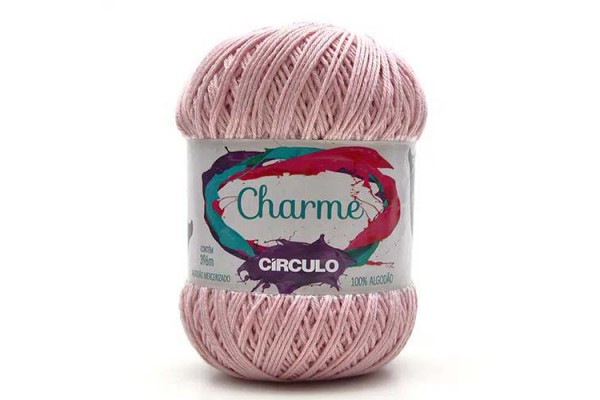 LINHA CIRCULO CHARME 150G ROSA ANTIGO