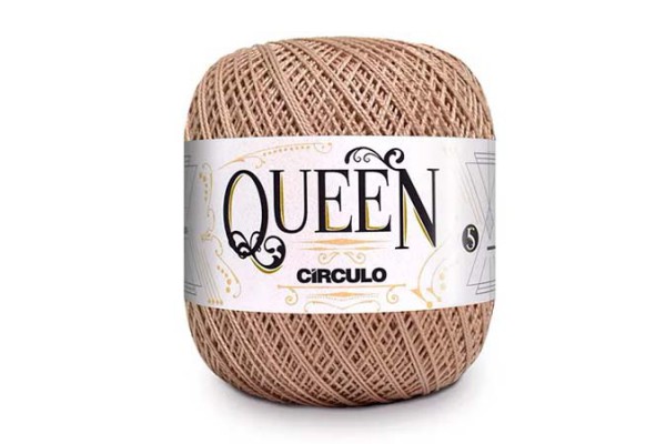 LINHA CIRCULO QUEEN 100G 5/2 AMENDOA