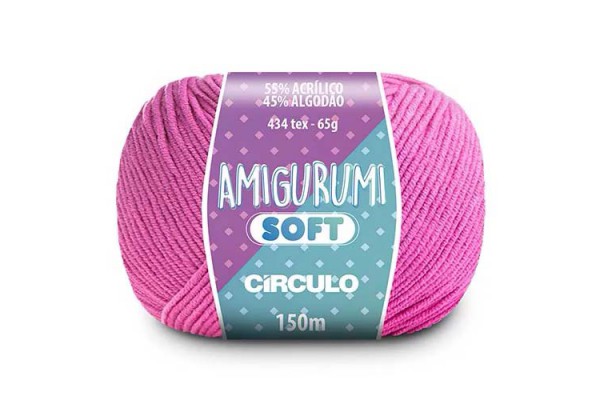 FIO AMIGURUMI SOFT CIRCULO 150M SORVETE