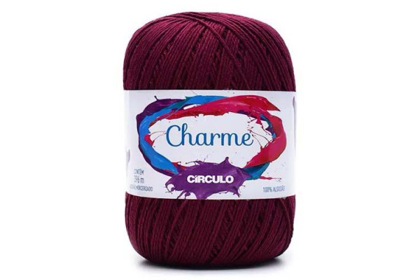 LINHA CIRCULO CHARME 150G BORDO