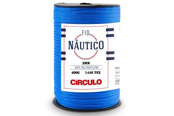 FIO NAUTICO SLIM CIRCULO 3MM ROYAL