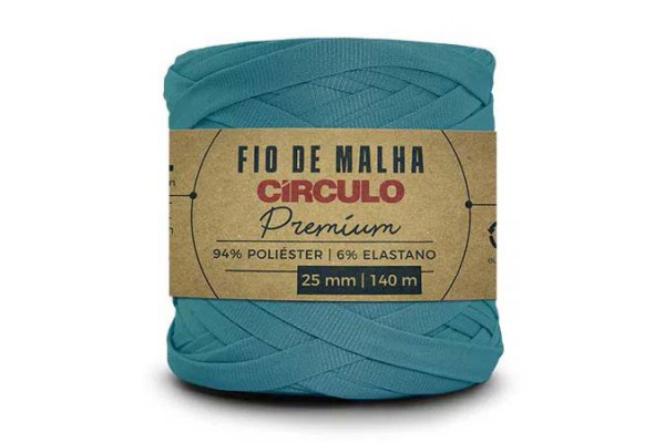 FIO DE MALHA CIRCULO PREMIUM 25MM MARE CHEIA