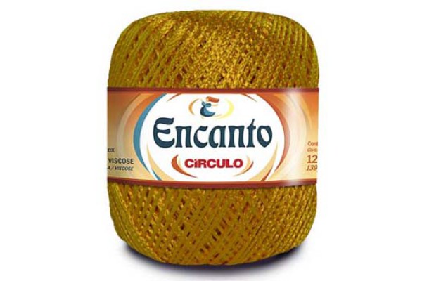 LINHA ENCANTO SLIM CIRCULO 240M OURO VELHO