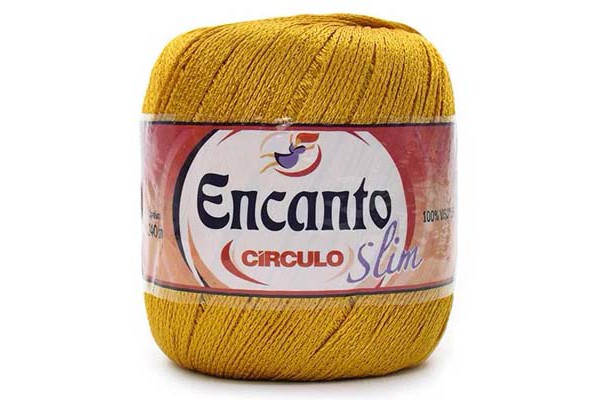 LINHA ENCANTO SLIM CIRCULO 240M CAPIM DOURADO