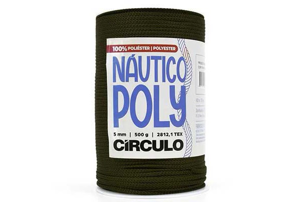 FIO NAUTICO POLY 5MM CIRCULO 500G MILITAR