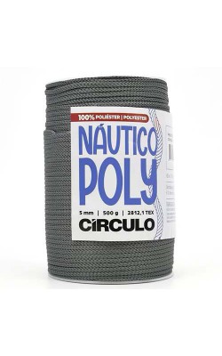 FIO NAUTICO POLY 5MM CIRCULO 500G ALUMINIO