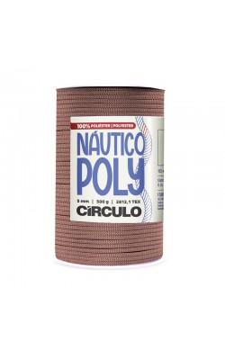 FIO NAUTICO POLY 5MM CIRCULO 500G CAMAFEU