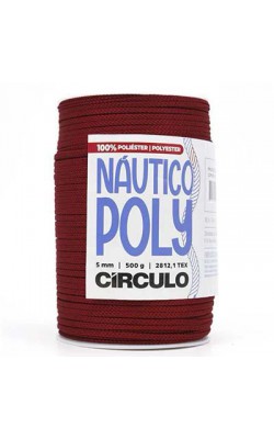 FIO NAUTICO POLY 5MM CIRCULO 500G ROOIBOS