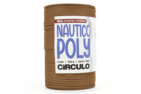 FIO NAUTICO POLY 5MM CIRCULO 500G CRAFT