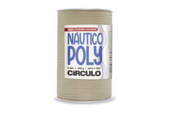 FIO NAUTICO POLY 5MM CIRCULO 500G PINUS