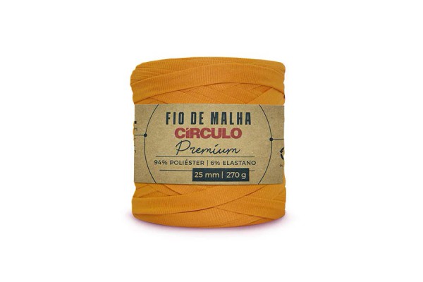 FIO DE MALHA CIRCULO PREMIUM 25MM NECTAR