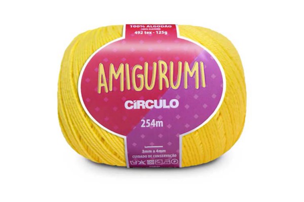 FIO AMIGURUMI CIRCULO 254M MAGNOLIA