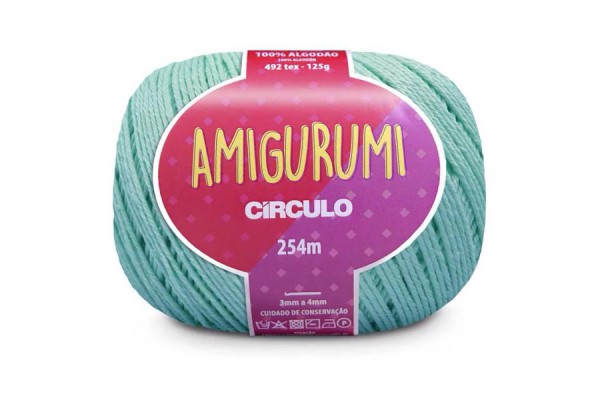 FIO AMIGURUMI CIRCULO 254M CELESTE