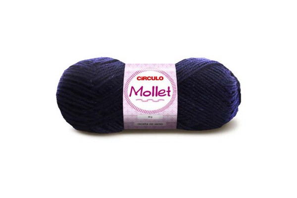 LA MOLLET 40G CIRCULO AZUL MARINHO