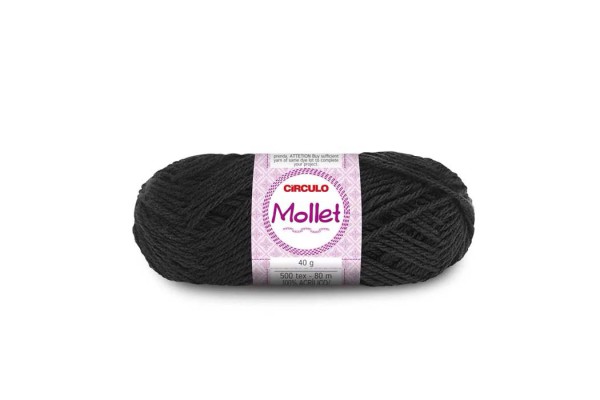 LA MOLLET 40G CIRCULO PRETO