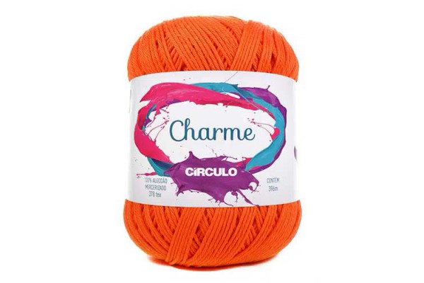 LINHA CIRCULO CHARME 150G LARANJA