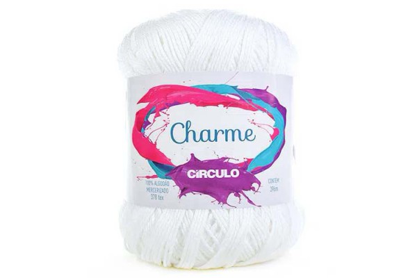 LINHA CIRCULO CHARME 150G BRANCO