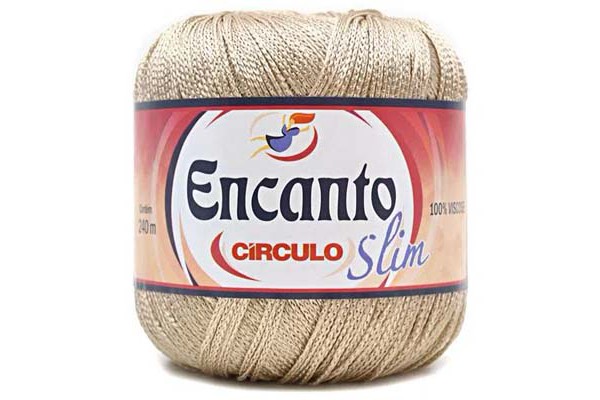 LINHA ENCANTO SLIM CIRCULO 240M AMENDOA