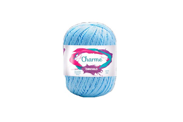 LINHA CIRCULO CHARME 150G AZUL CANDY