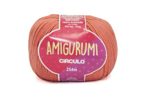 FIO AMIGURUMI CIRCULO 254M TAFETA