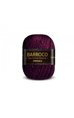 BARBANTE BARROCO MULTI PREMIUM CIRCULO 200G MALBEC