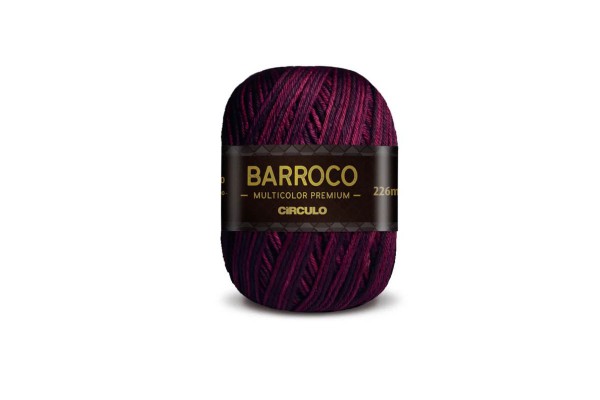 BARBANTE BARROCO MULTI PREMIUM CIRCULO 200G MALBEC