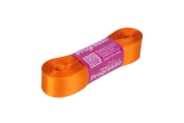 FITA DE CETIM PROGRESSO 22MM COM 10MTS LARANJA