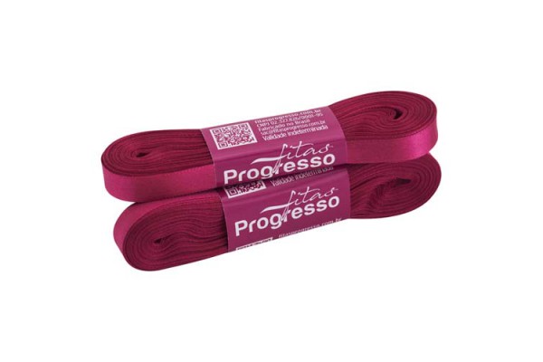 FITA DE CETIM PROGRESSO 10MM COM 10MTS PINK