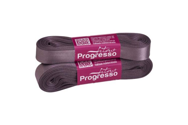 FITA DE CETIM PROGRESSO 15MM COM 10MTS CASSIS