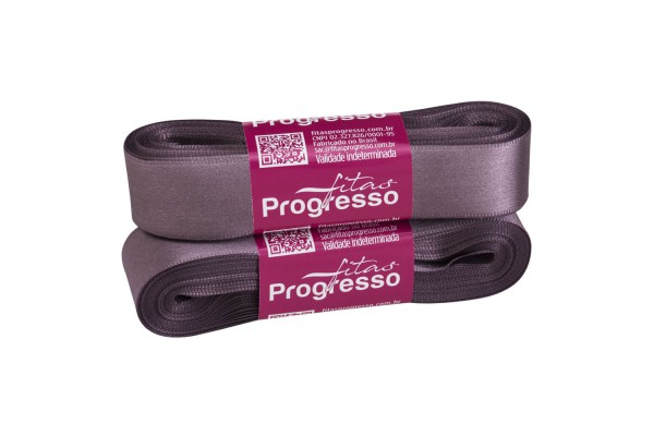 FITA DE CETIM PROGRESSO 22MM COM 10MTS CASSIS