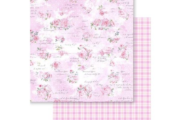 FOLHA PARA SCRAPBOOK LITOARTE VINTAGE FLORES