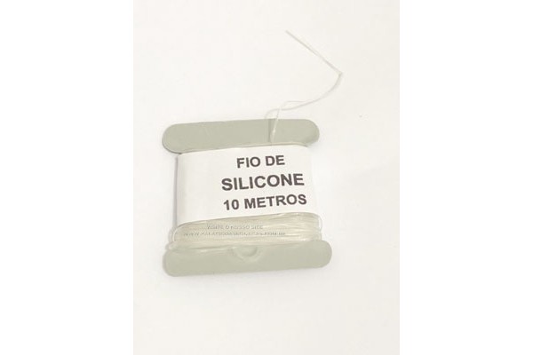 FIO DE SILICONE COM 10METROS 6MM 