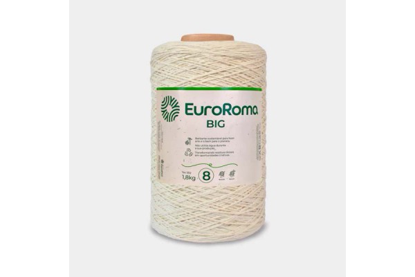 BARBANTE COLORIDO BIG EUROROMA 4/8 1800KG CRU