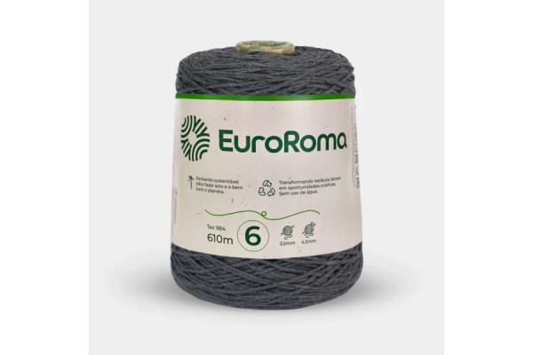 BARBANTE EUROROMA COLORIDO 4/6 600G 610M CHUMBO