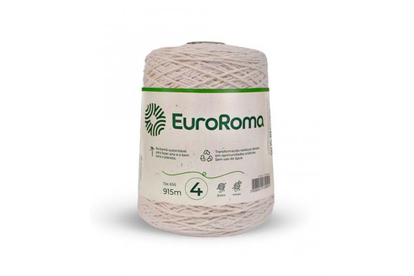 BARBANTE EUROROMA COLORIDO 4/4 600G 915 M CRU 