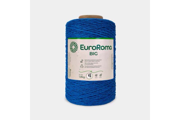 BARBANTE COLORIDO BIG EUROROMA 4/6 1800KG AZUL ROYAL