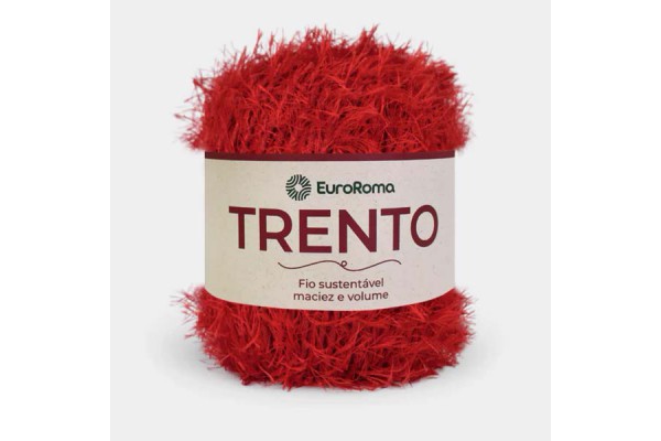 BARBANTE TRENTO EUROROMA 200G VERMELHO