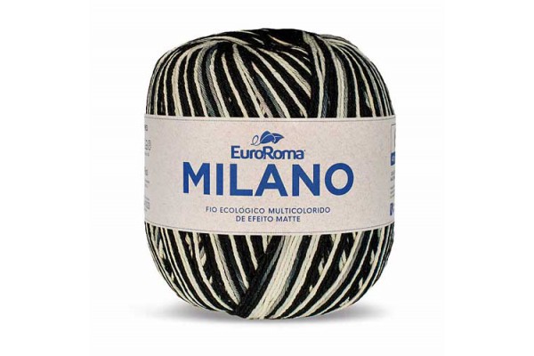 BARBANTE EUROROMA MILANO 200G 4/6 PRETO