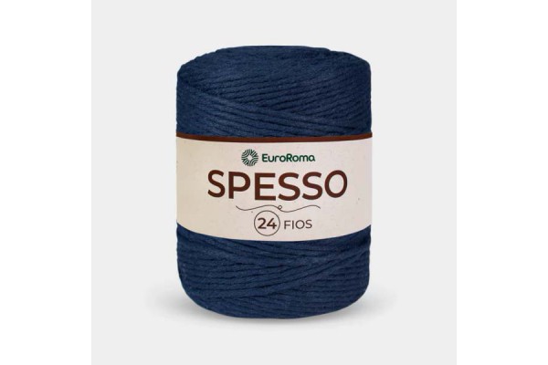 BARBANTE EUROROMA SPESSO 24 FIOS 1KG AZUL MARINHO