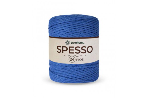 BARBANTE EUROROMA SPESSO 24 FIOS 1KG AZUL ROYAL