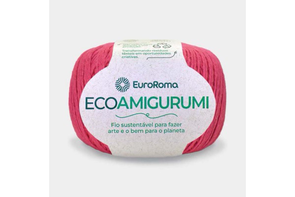 LINHA ECOAMIGURUMI EUROROMA 160G MELANCIA