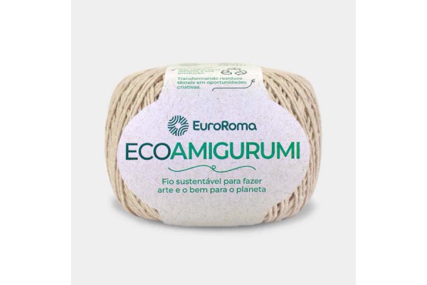 LINHA ECOAMIGURUMI EUROROMA 160G NUDE