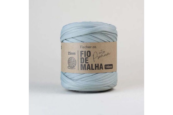 FIO DE MALHA EXTRA PREMIUM FISCHER 25MM CINZA ALUMINIO