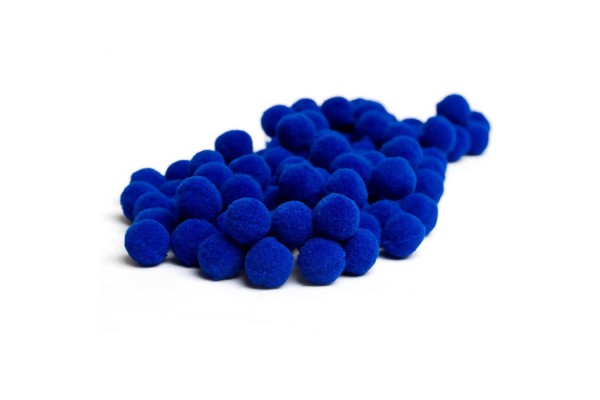 POM POM NYBC 14MM COM 100 PECAS AZUL ROYAL