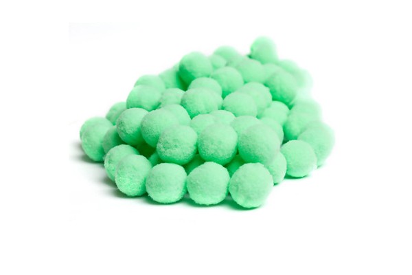 POM POM NYBC 14MM COM 100 PECAS VERDE CLARO