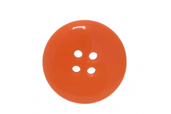 BOTAO 4 FUROS 25MM LARANJA 12 PC 