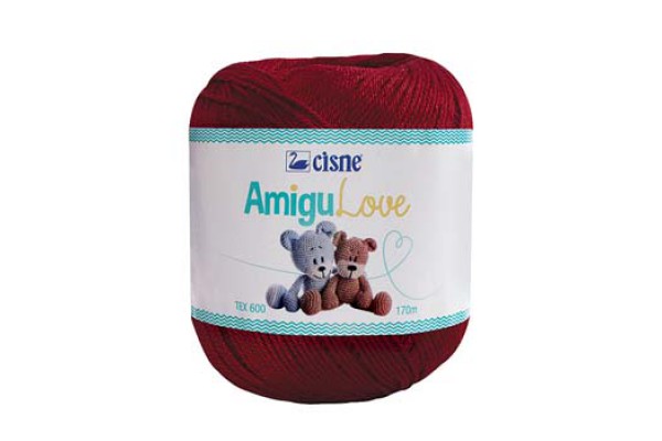 LINHA AMIGULOVE CISNE 170M 100G MARSALA