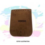 KIT PARA BOLSA MINI COM ABA E FUNDO OURO VELHO CARAMELO