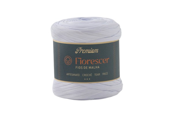 FIO DE MALHA PREMIUM 28MM 140M FIORESCER BRANCO